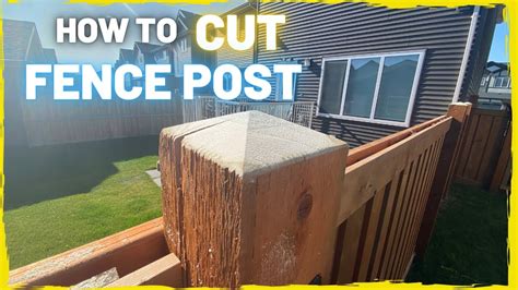 travis perkins fence posts|How to Cut Fence Posts the Right Way .